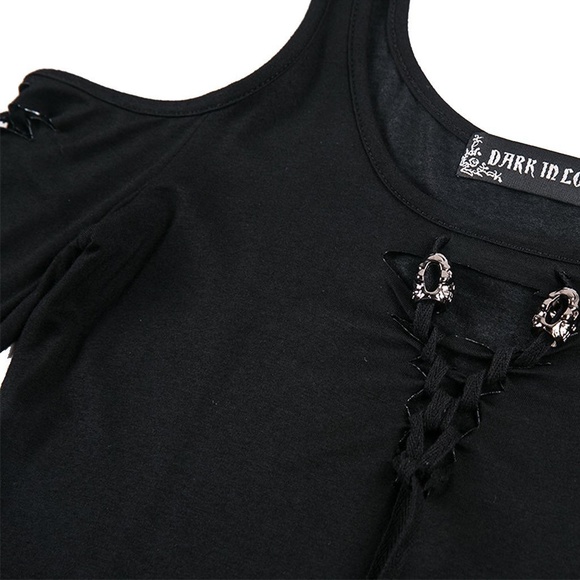 Dark In Love Goth Dress Morticia Addams Halloween - Picture 6 of 7